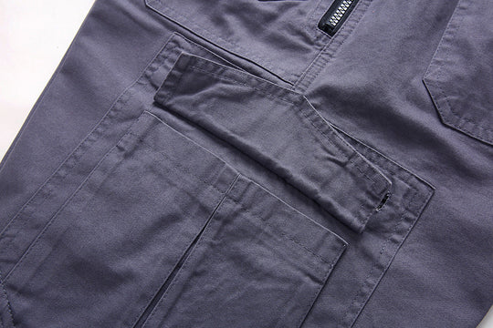 Herren-Cargo-Shorts mit Reißverschlusstaschen