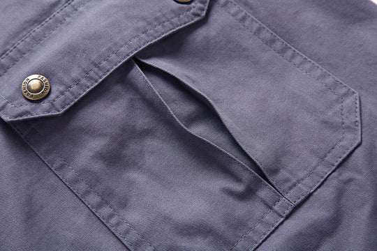 Herren-Cargo-Shorts mit Reißverschlusstaschen