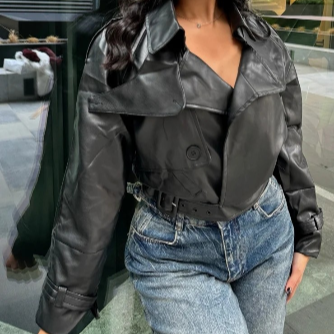 Lederjacke für Damen