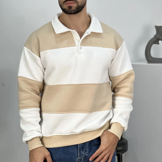 Gestreifter Pullover für Herren