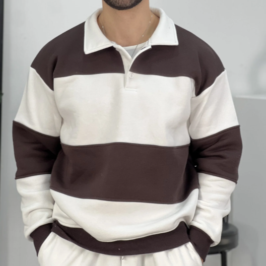 Gestreifter Pullover für Herren
