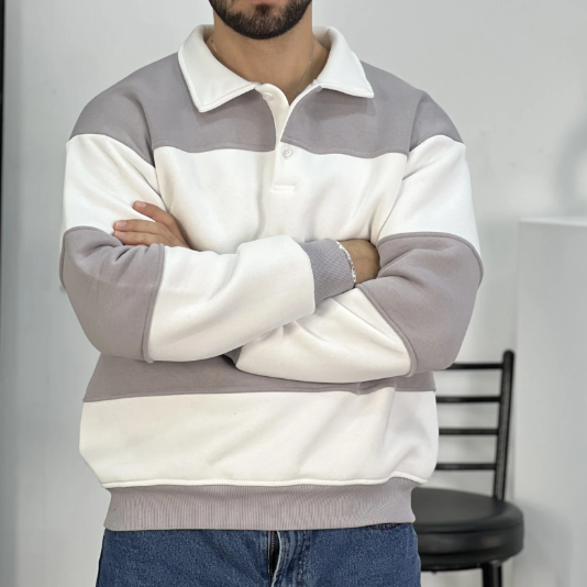 Gestreifter Pullover für Herren