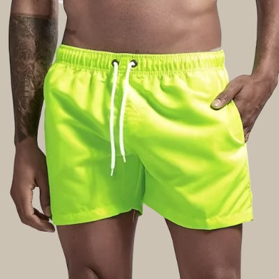 Herren-Badeshorts mit Kordelzug und Taschen